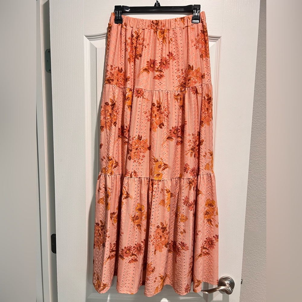 Floral Maxi Skirt